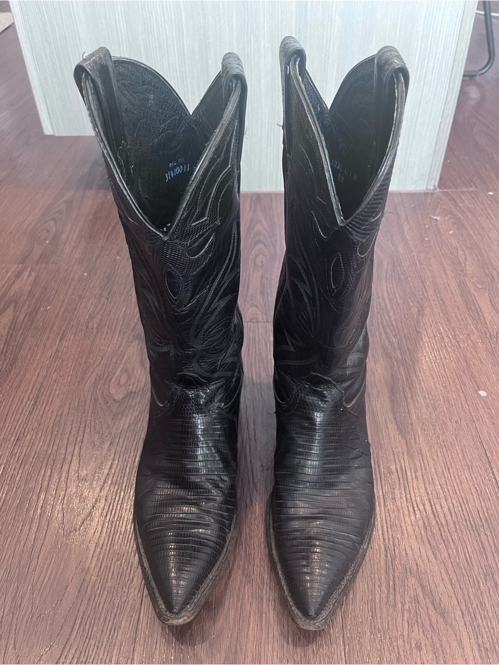 Tony Lama Women’s Leather Western Cowboy Boots Pointed Toe Mid-Calf US 7 M